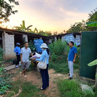 A poultry farm in Vietnam