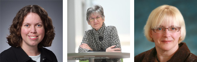 Lori E. Weeks, Marilyn Macdonald and Ruth Martin-Misene