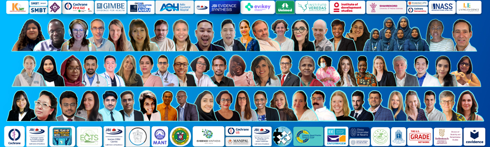 Snapshot of all the evidence ambassadors submitted for World EBHC Day