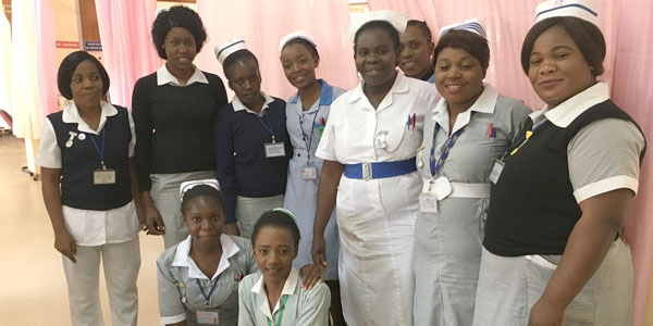 Nurses on the ward