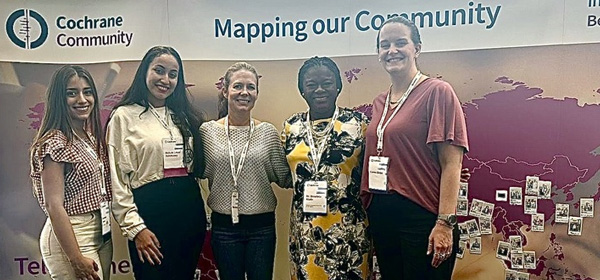 A group of women involved in the Cochrane US Mentoring Program