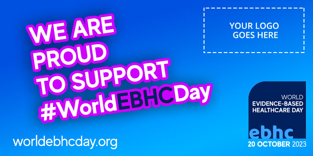 We are proud to support World EBHC Day twitter tile